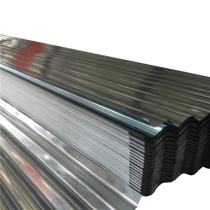 High quality/High cost performance Galvanized Corrugated Metal Rib Steel Color Plate Sheet for Roofing Wall in Stock