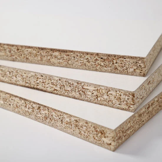 Particules de mélamine Flakeboard, pré 16mm de l'Aggloméré laminé la mélamine les panneaux de particules