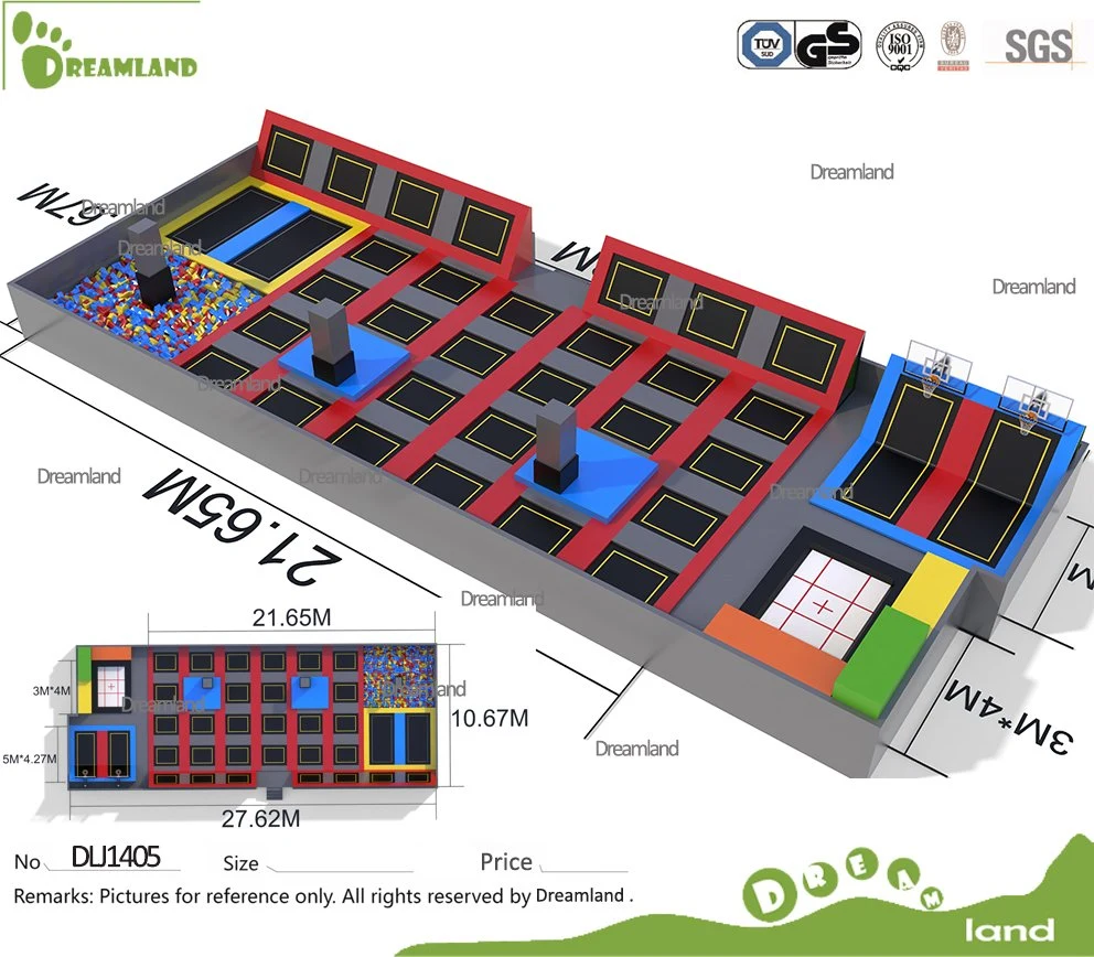 Trampoline Park Polyurethane Indoor Foam Pit Blocks