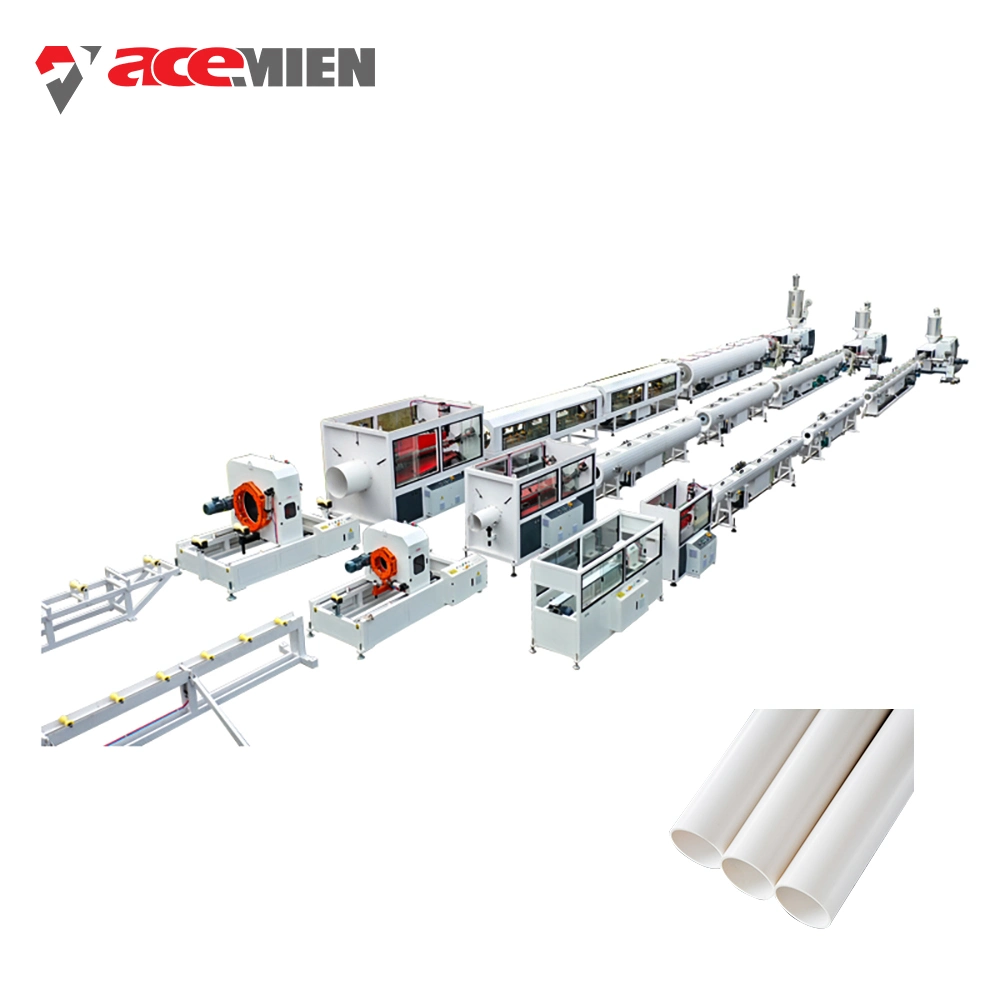 Kunststoff PVC Rohr Extruder Maschine PE PP Extrusion Herstellung Maschine