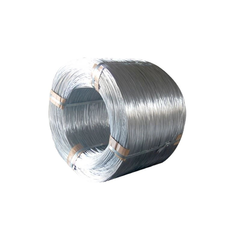 Hot Dipped Galvanized Fence Bright Steel Cable Steel Wire Zinc Coated Steel Wire 1008 /1006 0.3mm 6.5mm ASTM 14 Gauge Galvanized Steel Wire