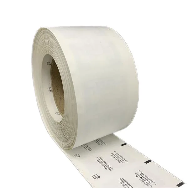 EPC Gen2 Passive Smart Programme Woven Fabric RFID UHF Care Label