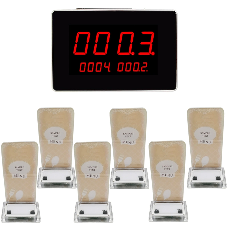 Ycall Electronic Wireless Paging Calling Buzzer System