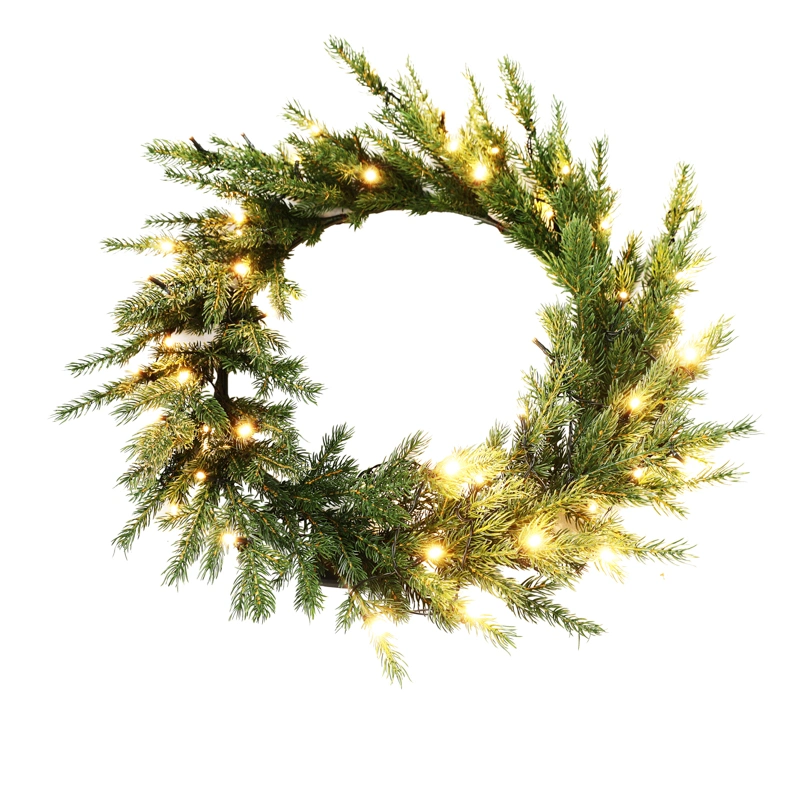 Wholesale/Supplier Artificial Christmas Hanging Door Decoration Home Xmas Ornament Wreath7