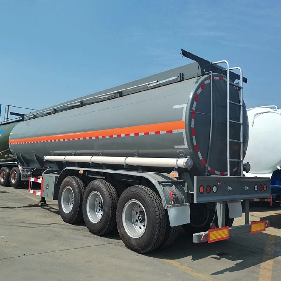 Chemical Acid Liquid Trucks 28t HCl Chemical Acid Liquid Drink Water Carbon Steel Lined PE Tank with Acid Chemical Pump