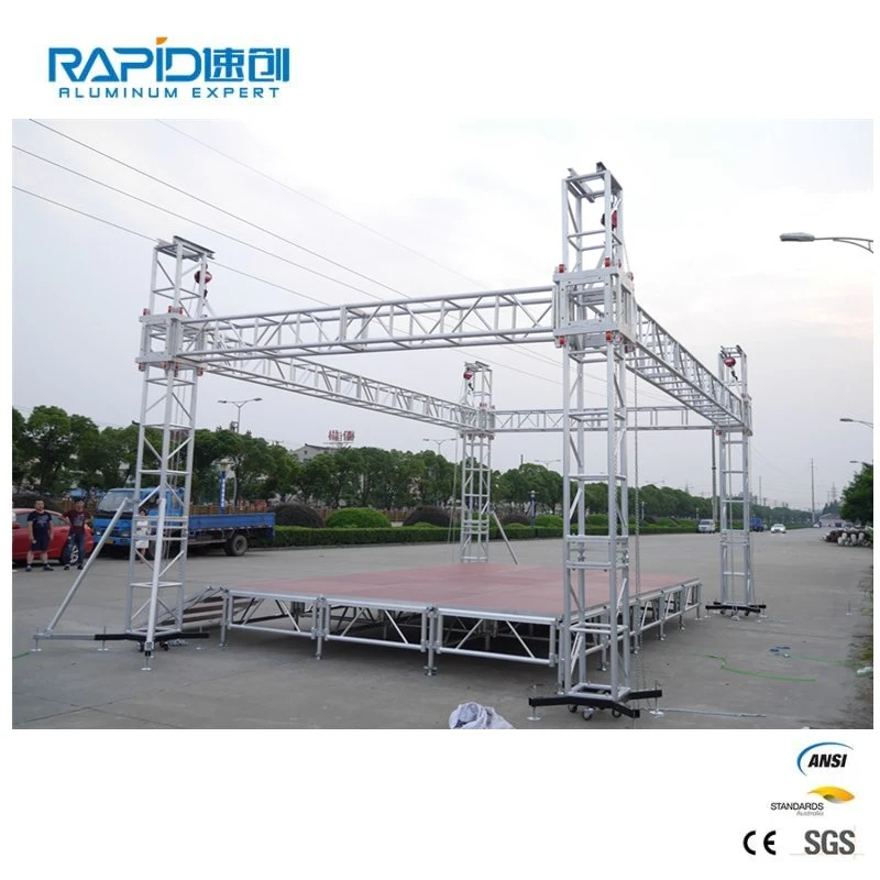 TUV Aluminum Spigot Truss DJ Equipment Global Truss for Event Display Stand