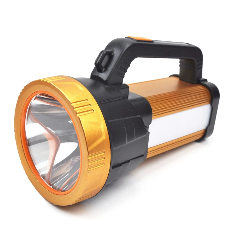 800lm 4*1200mAh batería de litio Multi-funcional de largo alcance portátil Searchlight para Camping para la pesca para el trabajo