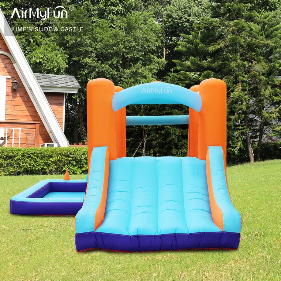 Bounce House Summer Funny brinquedos Children Pneumático Castle Soft Play Cadeira insuflável insuflável