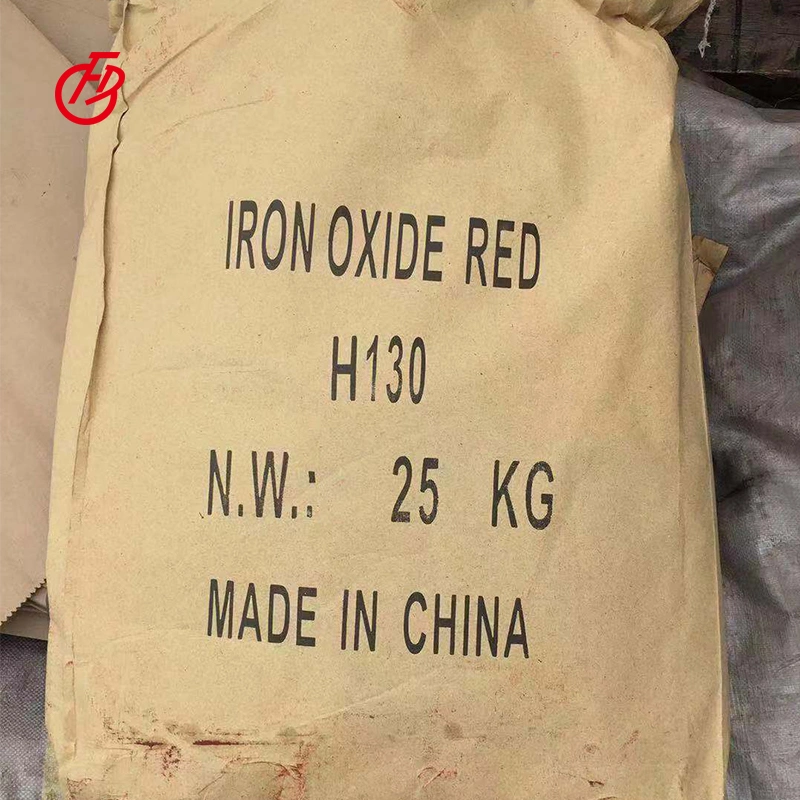 Iron Oxide Red Mudanjiang Fengda 1332-37-2 Pigment Manufacturer H130 190 Price Red Iron Oxide