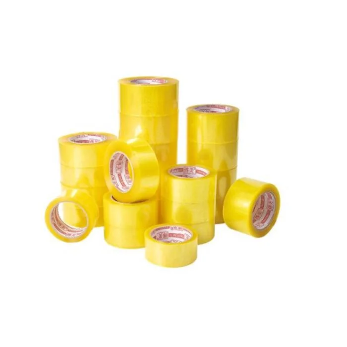 Crystal Yellowish Tape Super Clear Waterproof BOPP OPP Packing Tapes