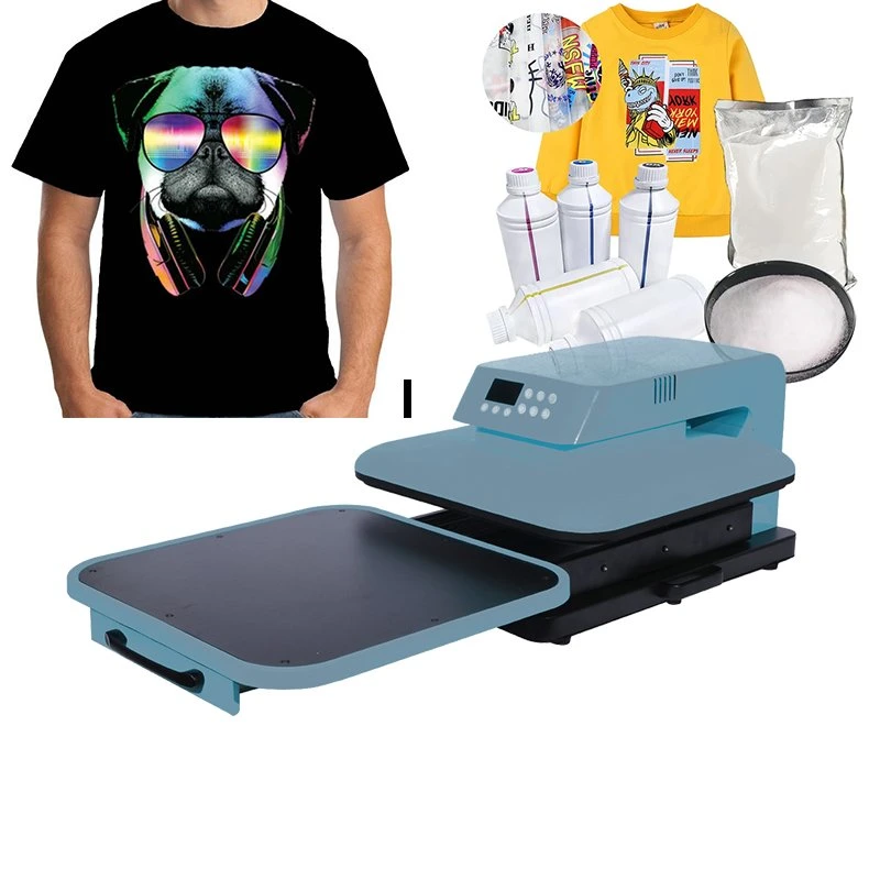 40*40 Abrir automaticamente a sublimação T Shirt máquina de impressão para venda o calor Prensa Produto quente