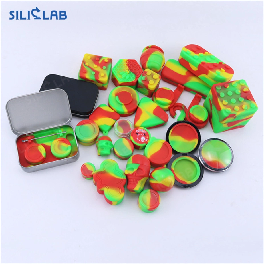 Siliclab China Wholesale/Supplier Smoking Accessories Various Silicone Wax Container