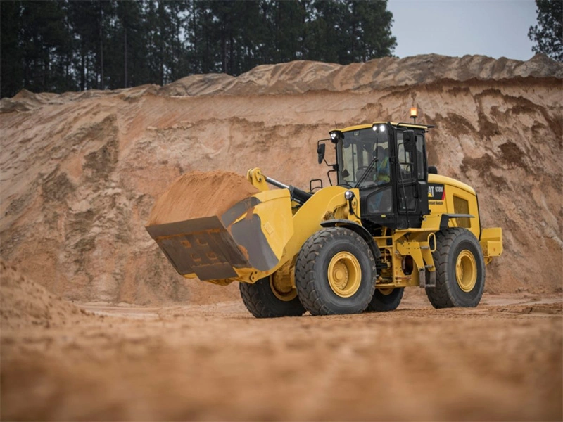 966M años de pala de ruedas Caterpillar 6t de servicio pesado con 2018 Cubo