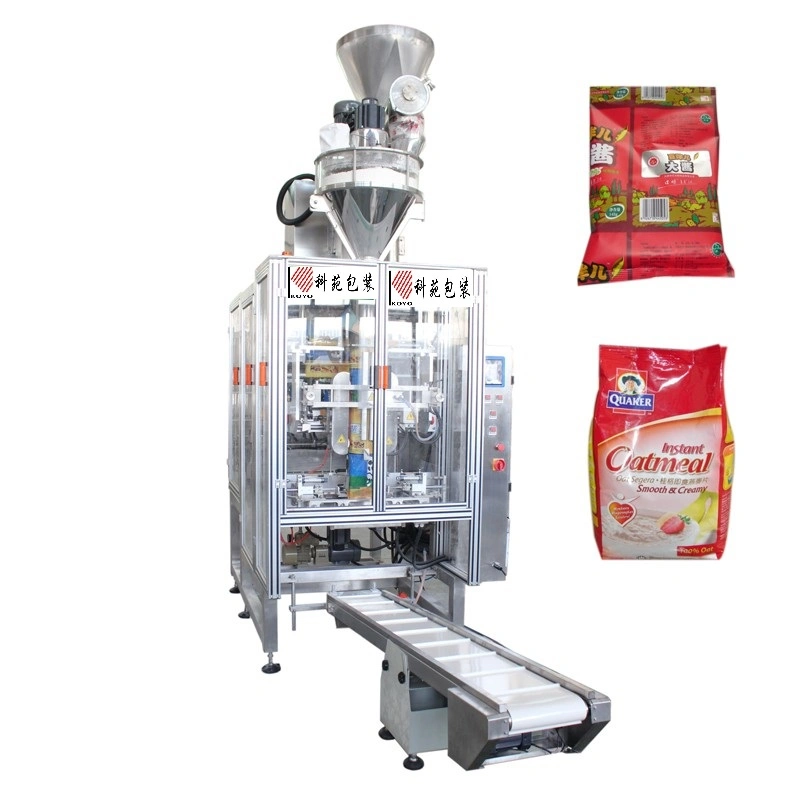Automatische Auger Füllung Pulver Verpackungsmaschine für Verpackung Weizenmehl / Milch Pulver/Reis/Chili/Kaffee/Gewürzpulver/Chemie/Tee/Proteinpulver Gewürzpulver