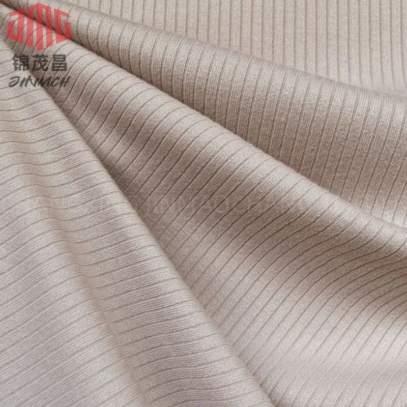 Jinmch Knitting Fabric 100% Polyester Corduroy Solid Dyeing 265GSM/150cm for Garment Tracksuit Pants