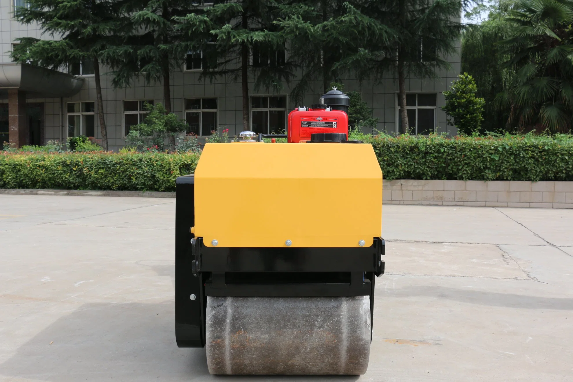 Lutong Factory Direct High quality/High cost performance  Handheld Road Roller Double Drum Fast Delivery