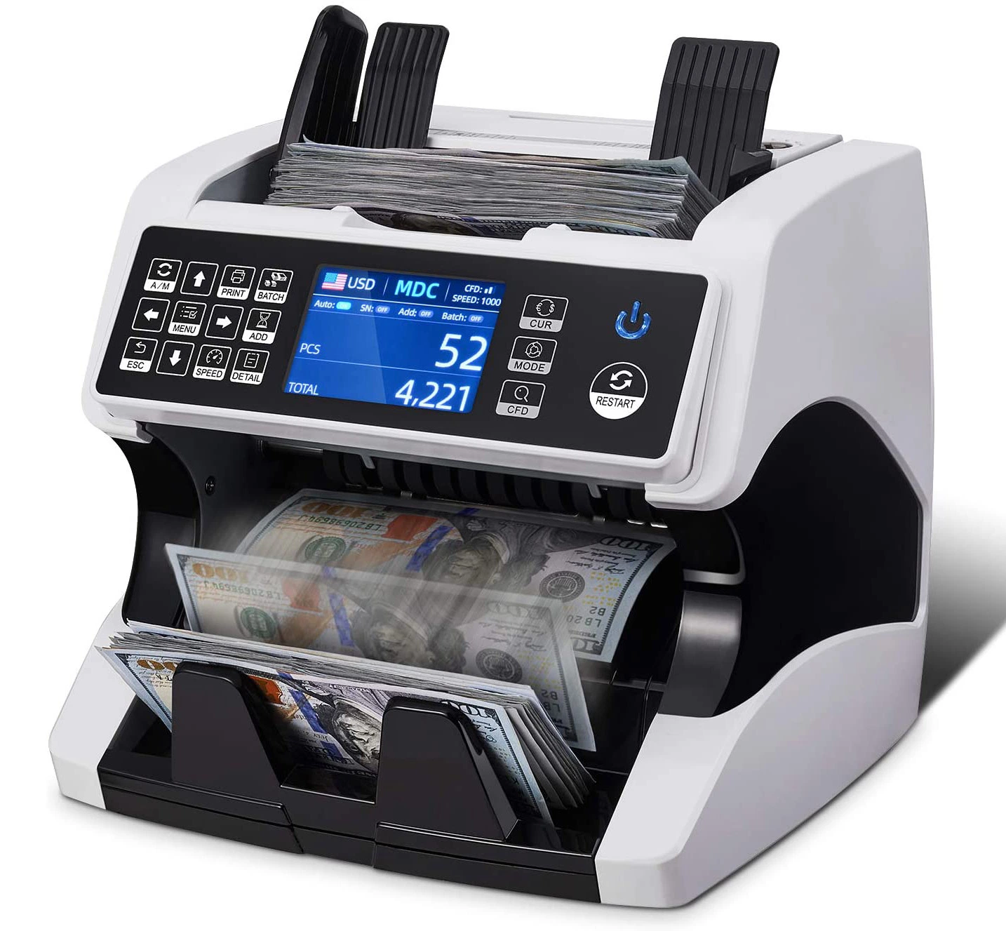 Al-920 Mini Currency Value Counter Banknote Printing Machine