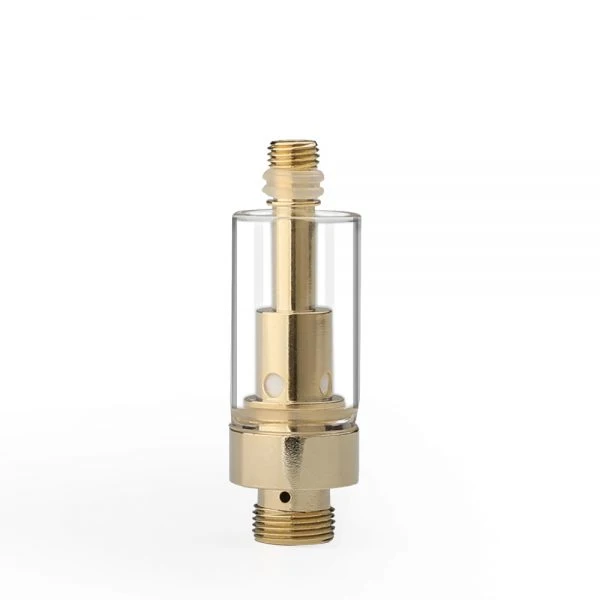 Heißer Verkauf Gold 510 Gewinde Patrone Glas Vaporizer Pen 0,5ml 1mL Think Oil Ceramic Empty Tank Atmoizer