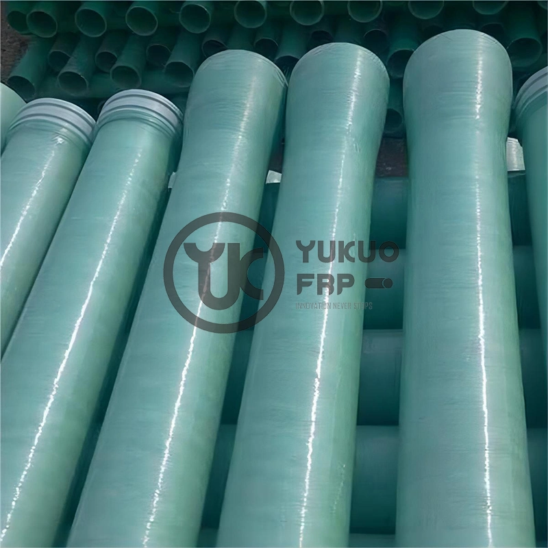 Good Sealing Performance Long Life GRP/FRP Fiberglass Pipe