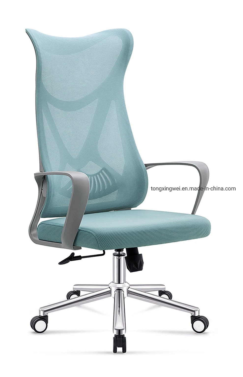 Silla de operador de oficina de malla ergonómica Canton Fair High Back