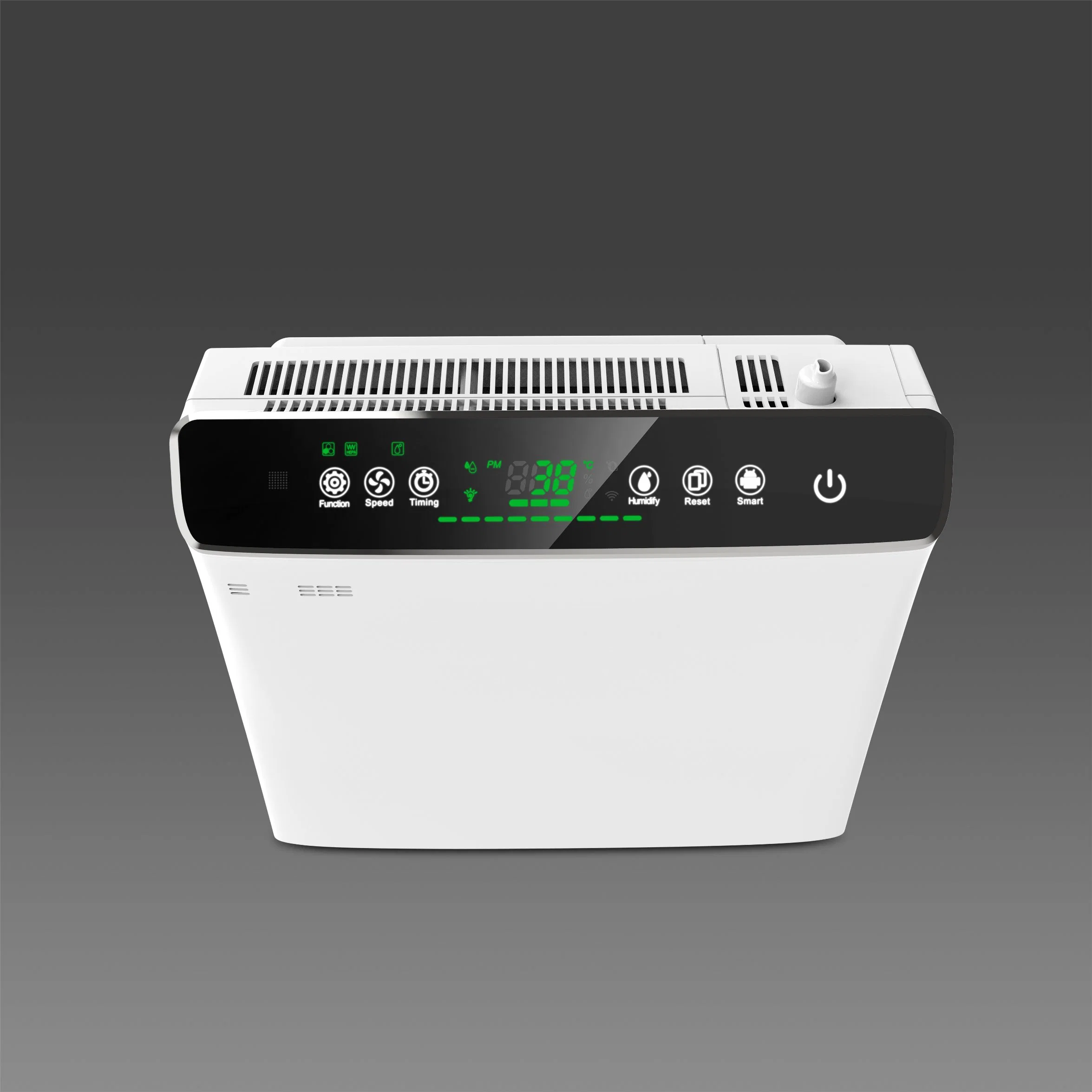 HEPA Filter Pm2.5 Laser Sensor Indoor with UV Sterilizition Solar Air Purifier Cleaner OEM