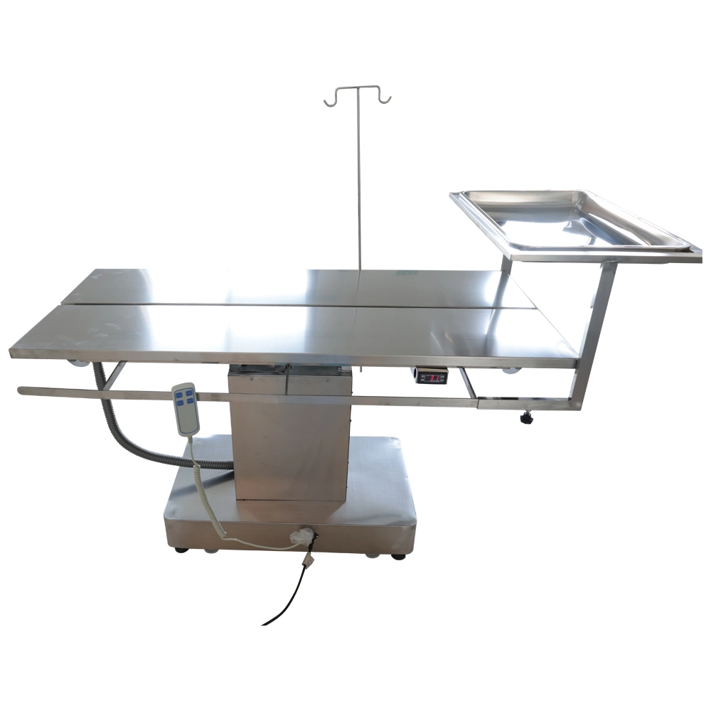 Veterinary Multifunctional High quality/High cost performance  V Type Electric Surgical Bed Animal Operating Table with Constant Temperature