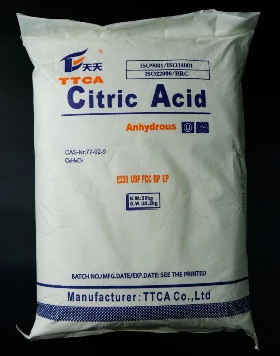 Russia Market Best-Selling Food Grade E330 Citric Acid Monohydrate/Anhydrous Price