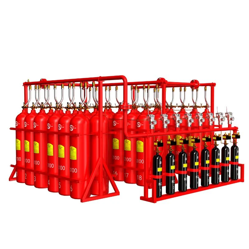 Innovative Product Ig100 Fire Extinguishing Agent Bottle Group 82L/20MPa for Warehouse