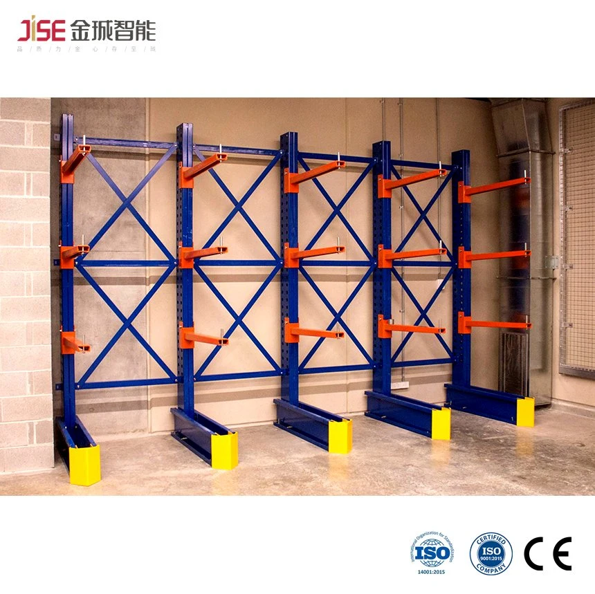 Pipe Building Material Warehouse Storgae Light Duty Cantilever Racking