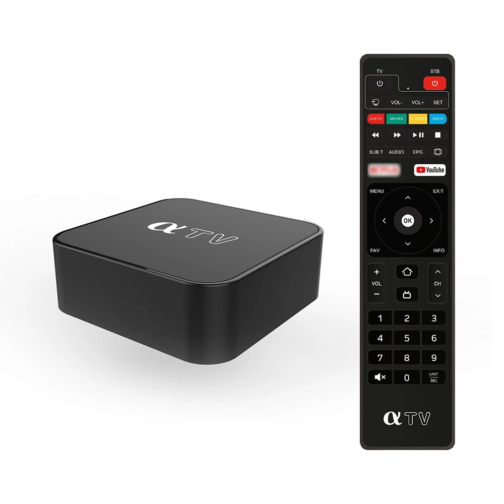 أفضل IPTV Android TV Box Tvip 605 Android + Linux النظام الأصلي Tvip V410 Set Top Box Media Player IPTV يدعم صندوق التلفزيون لـ OEM