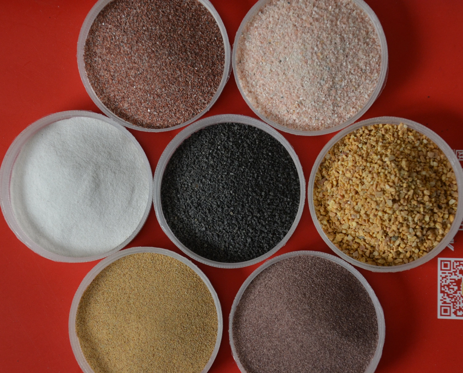 High quality/High cost performance Garnet Sand Various Color Sand Color Sand Natural Colour Sand