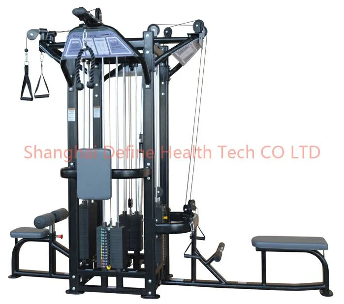 Fitness Equipment,fitness machine,commercial gym equipment,4 Stack Multi Station -PT-831