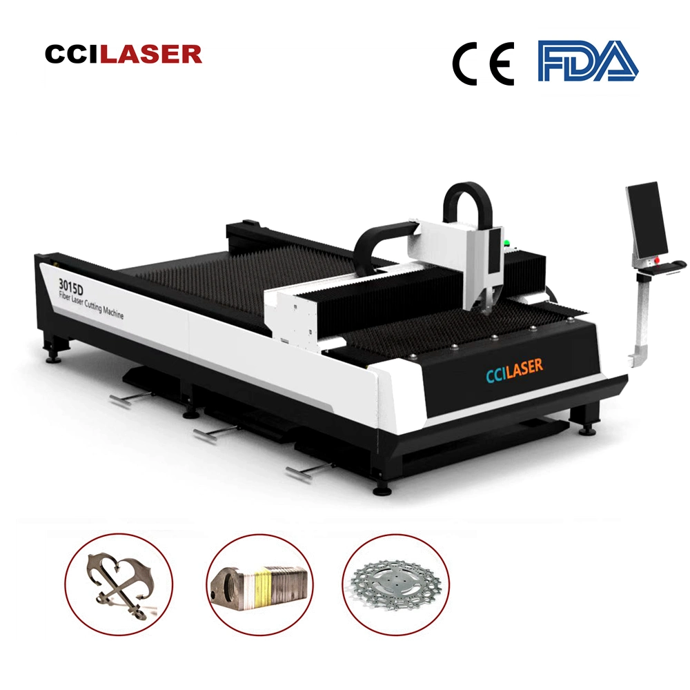 Original Factory Brass Stainless Steel Metal Sheet CNC Fiber Laser Cutting Machine