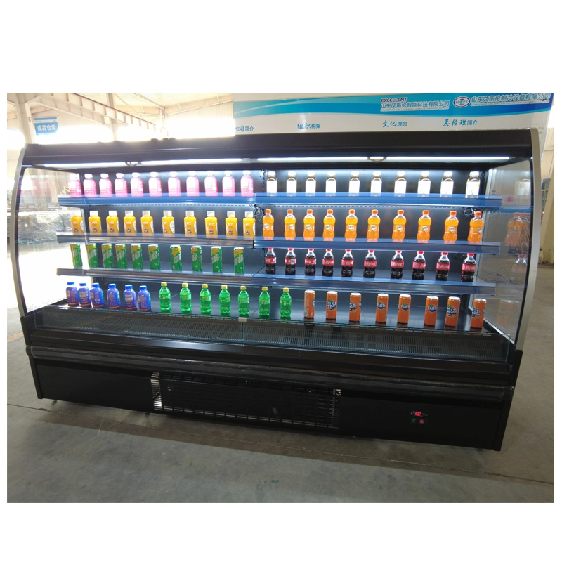 Half Multideck Cabinet and Semi Multideck Showcase for Supermarket or Convenience Store.