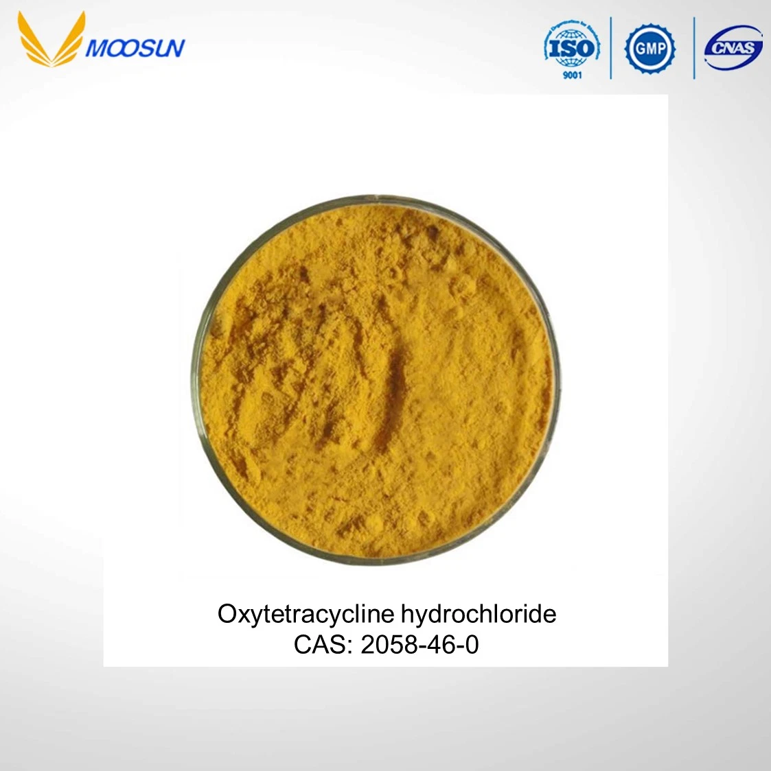 Превосходное качество ветеринарных Oxytetracycline HCl API с силовым агрегатом ISO