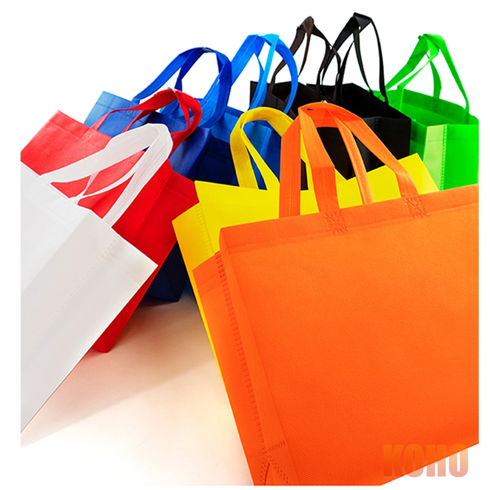 Custom Nonwoven reutilizable de polipropileno Non-Woven Shopper Bolso plegable Bolsa