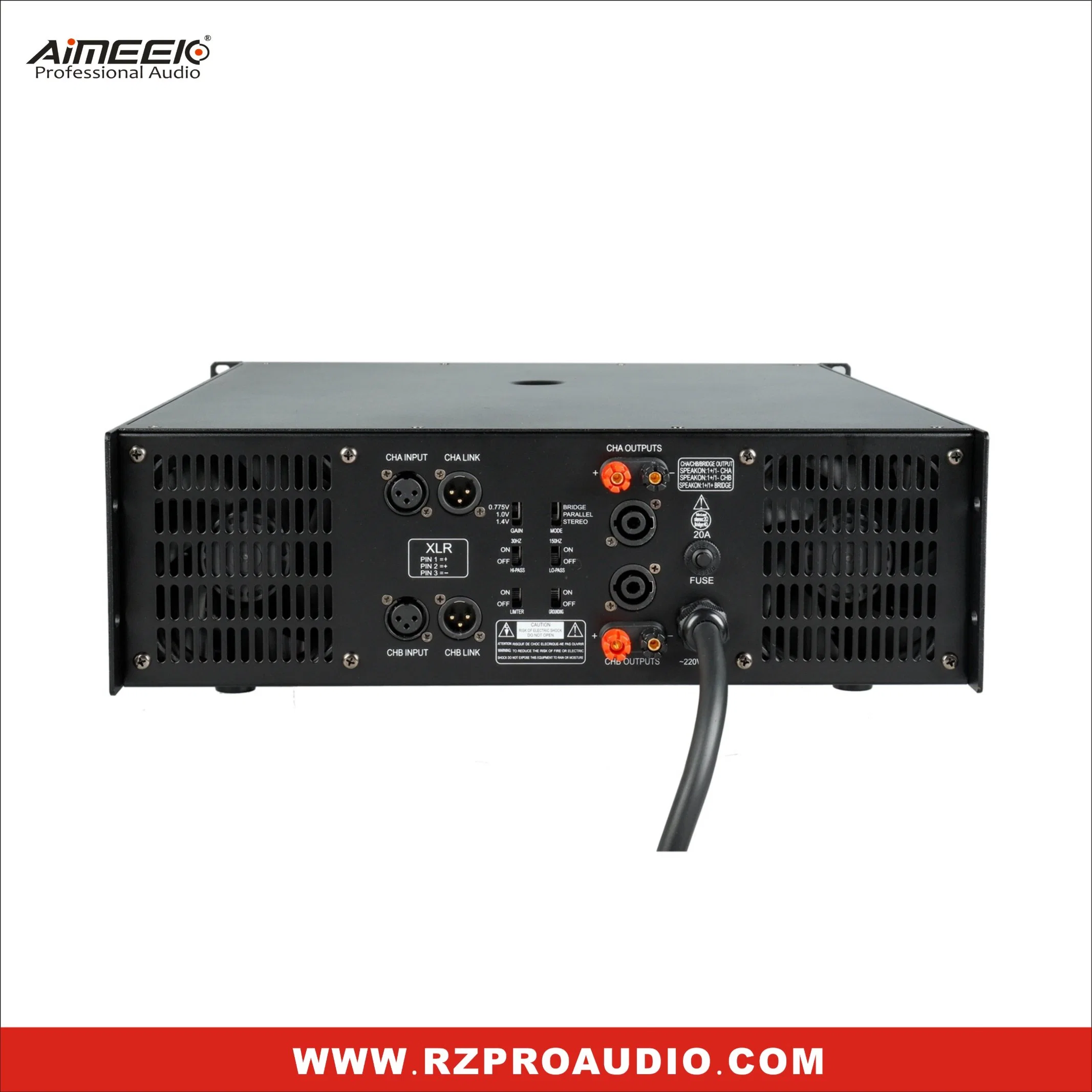 400W/600W/800W/1000W amplificador personalizado de Audio amplificador de potencia