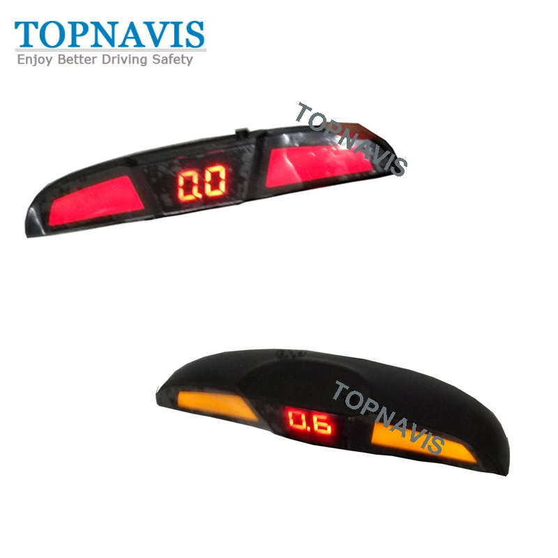 LED Rear / Reverse Parking Sensor for Car / Van (green + red + yellow)