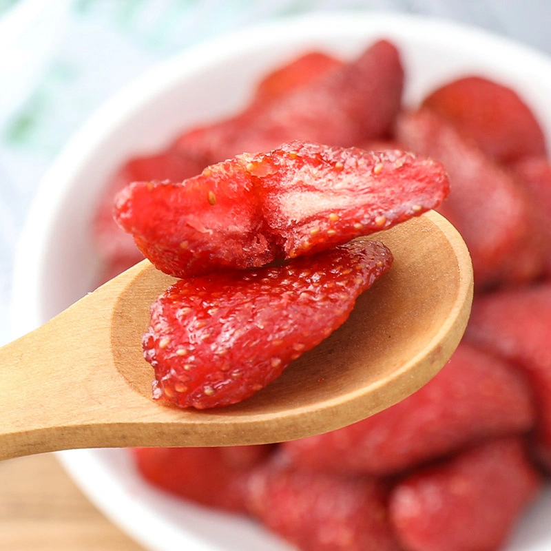 Freeze Dried Fruit and Vegetables Healthy Food 100% Strawberry Freeze Drying Strawberry