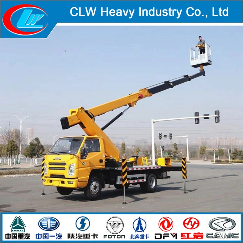 China High-Altitude Operation Trucks Factory Bucket Trucks 21m 23m 25m 29m 38m 45m Basket Lifts