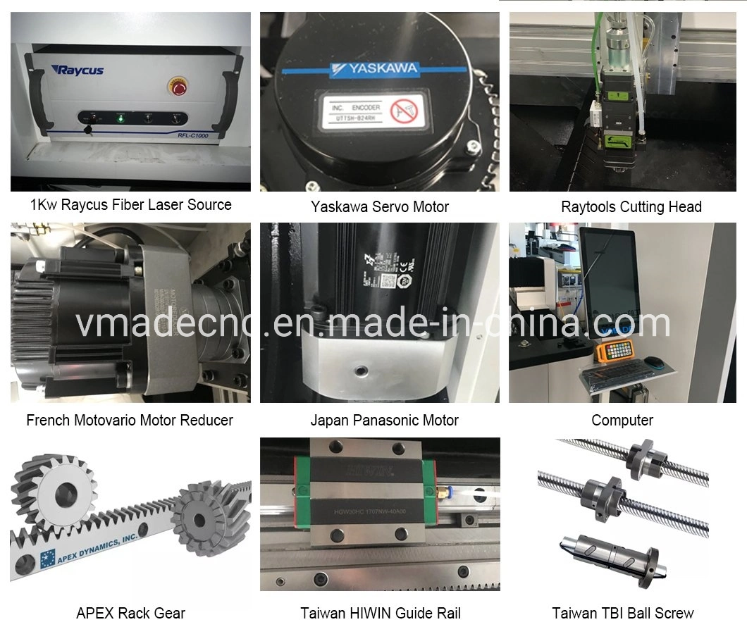 Fiber Laser 1000W Cutting Machine