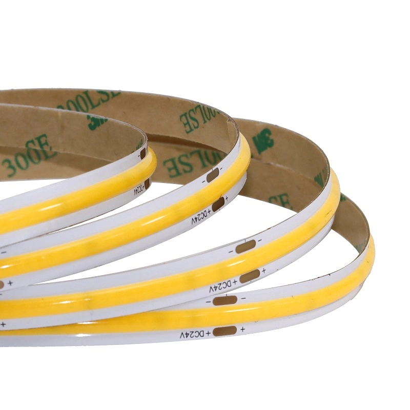 High-End Dimmable COB Strip Kit 5m 900lm/M 3000K 6500K COB LED Strip Light Flexible