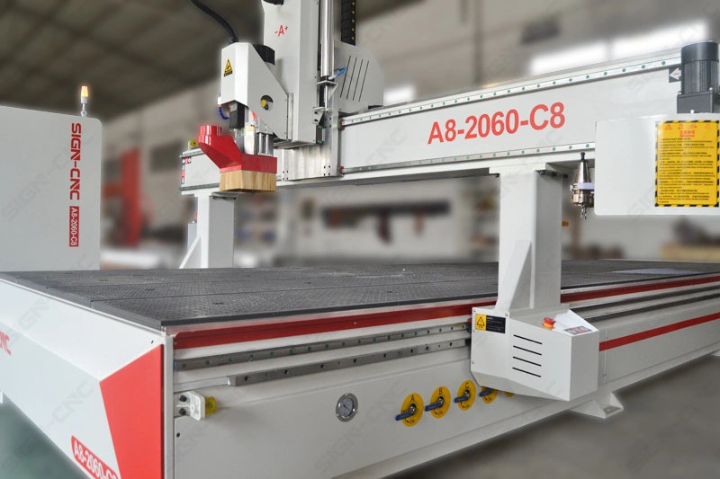 New Type Router Machine 3D Carving on Wood/Acrylics/MDF A8 Series 2000X6000mm CNC Router