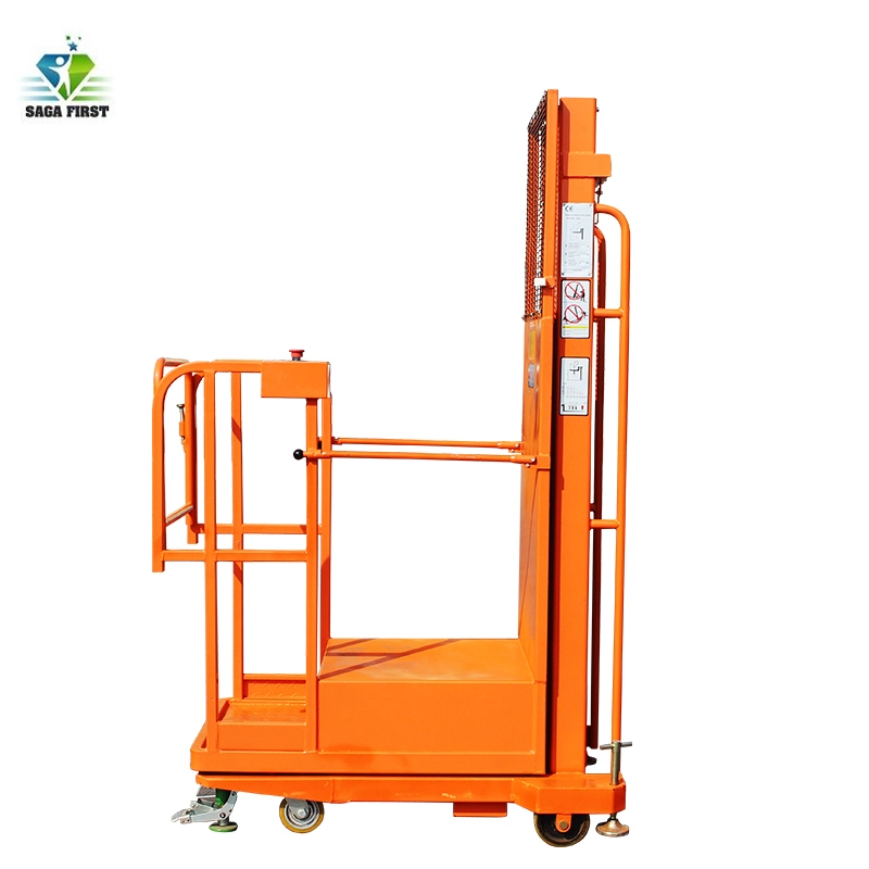 4m 3,3 m Mini Móveis Order picker Elevação Trolley com marcação 200kg