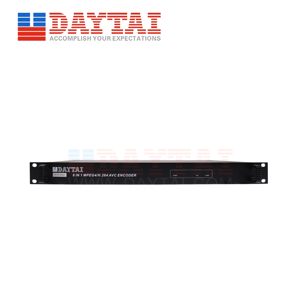 Satellite TV Digital H. 264 SD/HD 8 em 1 Encoder