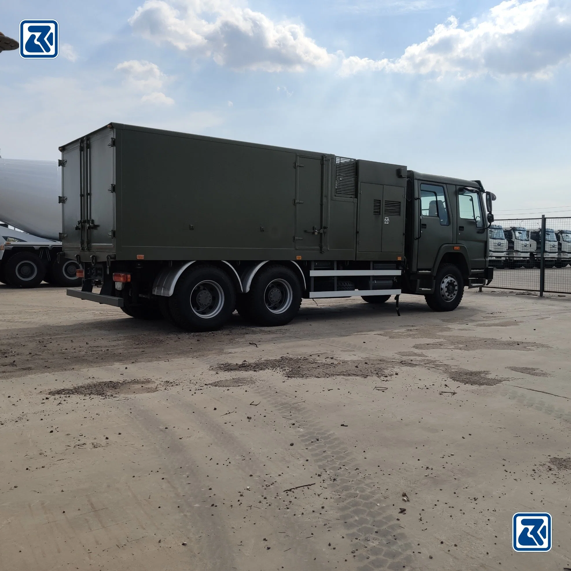 HOWO 6X4 OEM Mobile Maintenance Vehicle