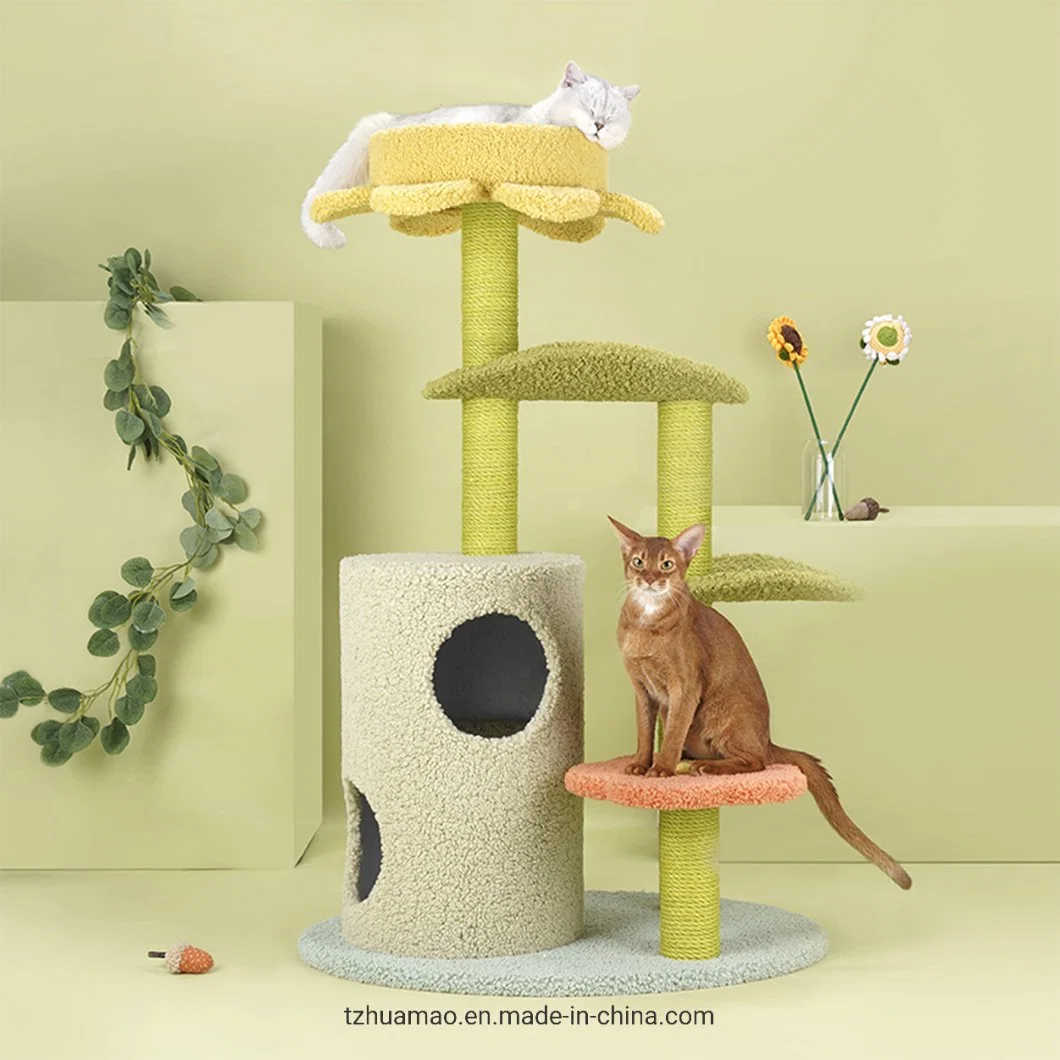 Wholesale/Supplier Cat Tree of Big Pet Furniture with Pet Products Pet Toyspet Supplypet Plush Toyfor Pet Supplier