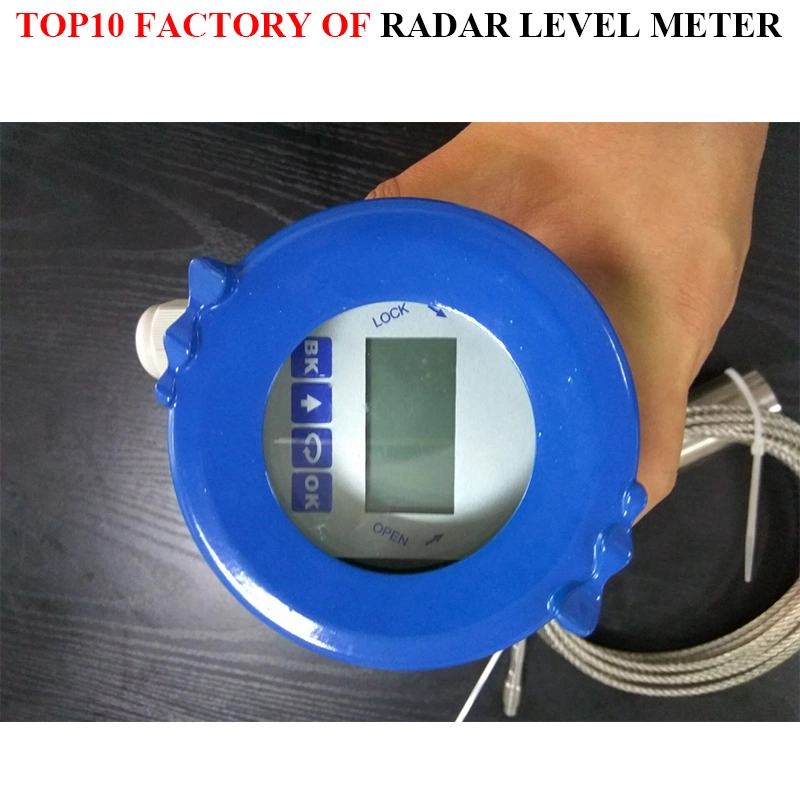 Silo Radar Level Meter 20meters Measuring Range 4-20mA Output Tank Level Meter