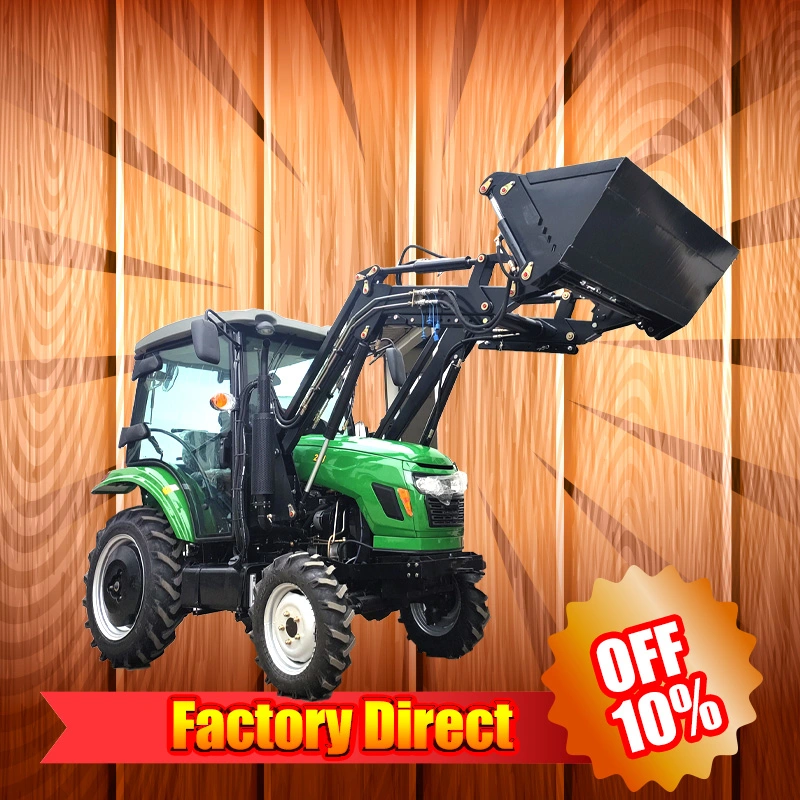 تم استخدام الجرارات المزودة بمزرعة صغيرة 4X4 30HP 50HP 80HP 120HP Kubota Agriculture Machinery Cheap Farm Tractor For Sale