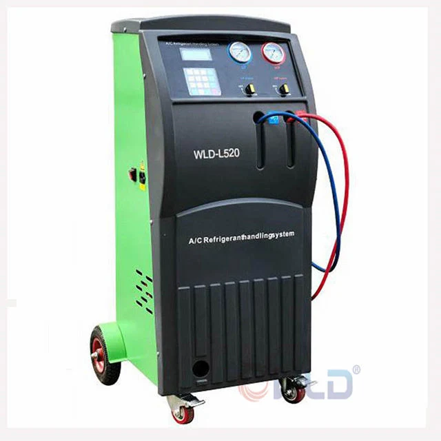 Wld Semi-Automatic AC Refrigerant Recovery and Charging Machine/Air Conditioning System Cleaning /Car Recovery Recycling /AC Refrigerant Handling System